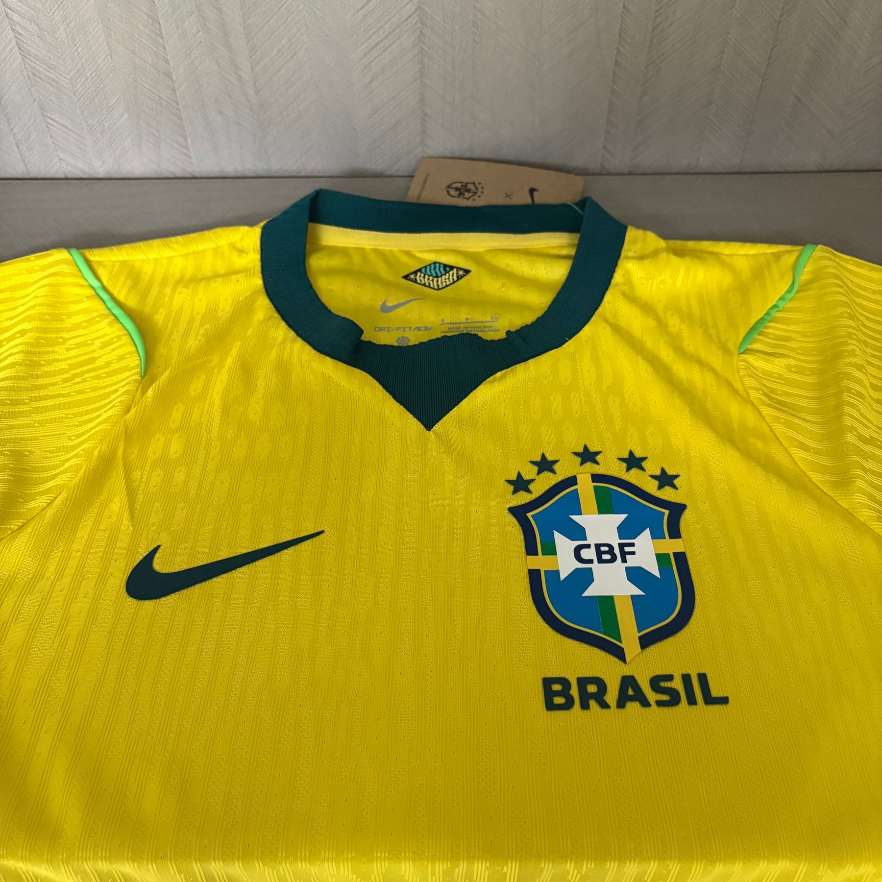 Brazil Player Edition 2026 Home Jersey - World Cup 2026 - [Slim Fit]