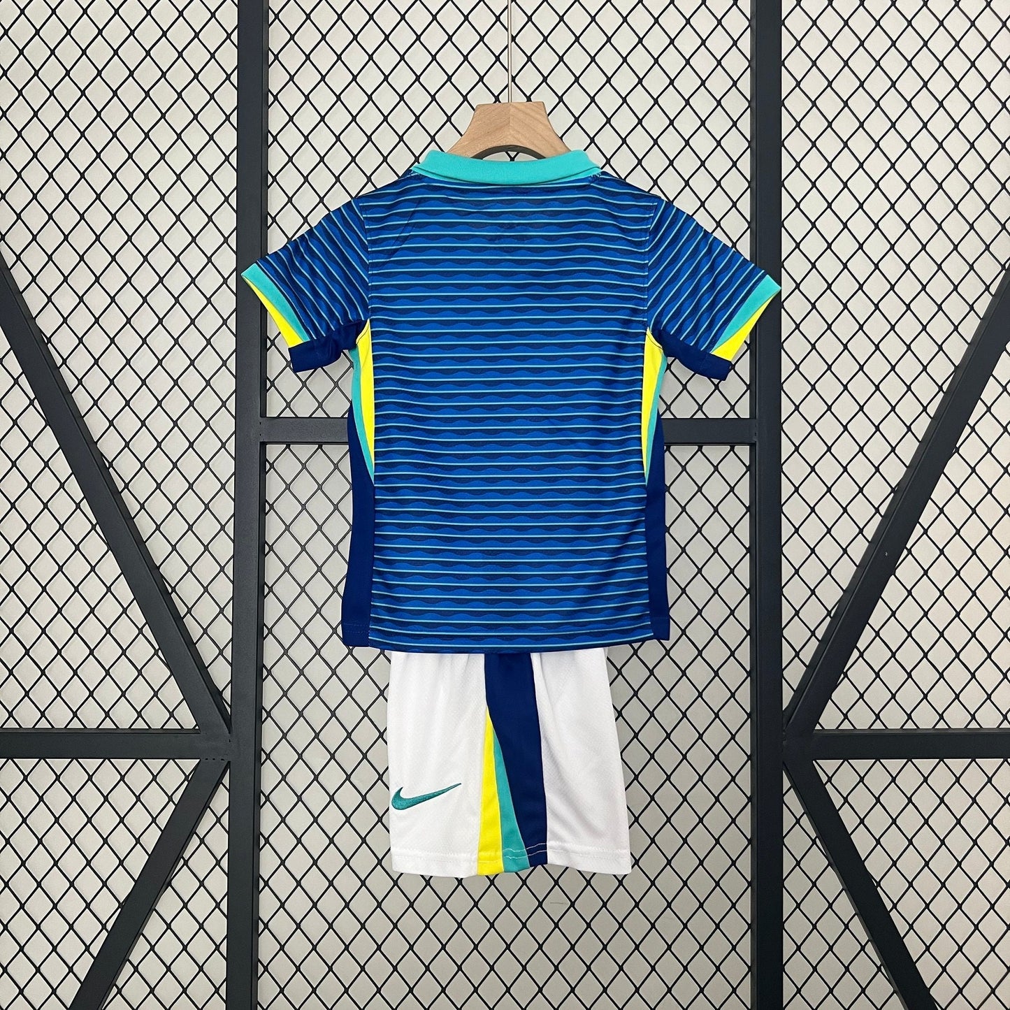 Brazil Away Retro Kids Kit 2024