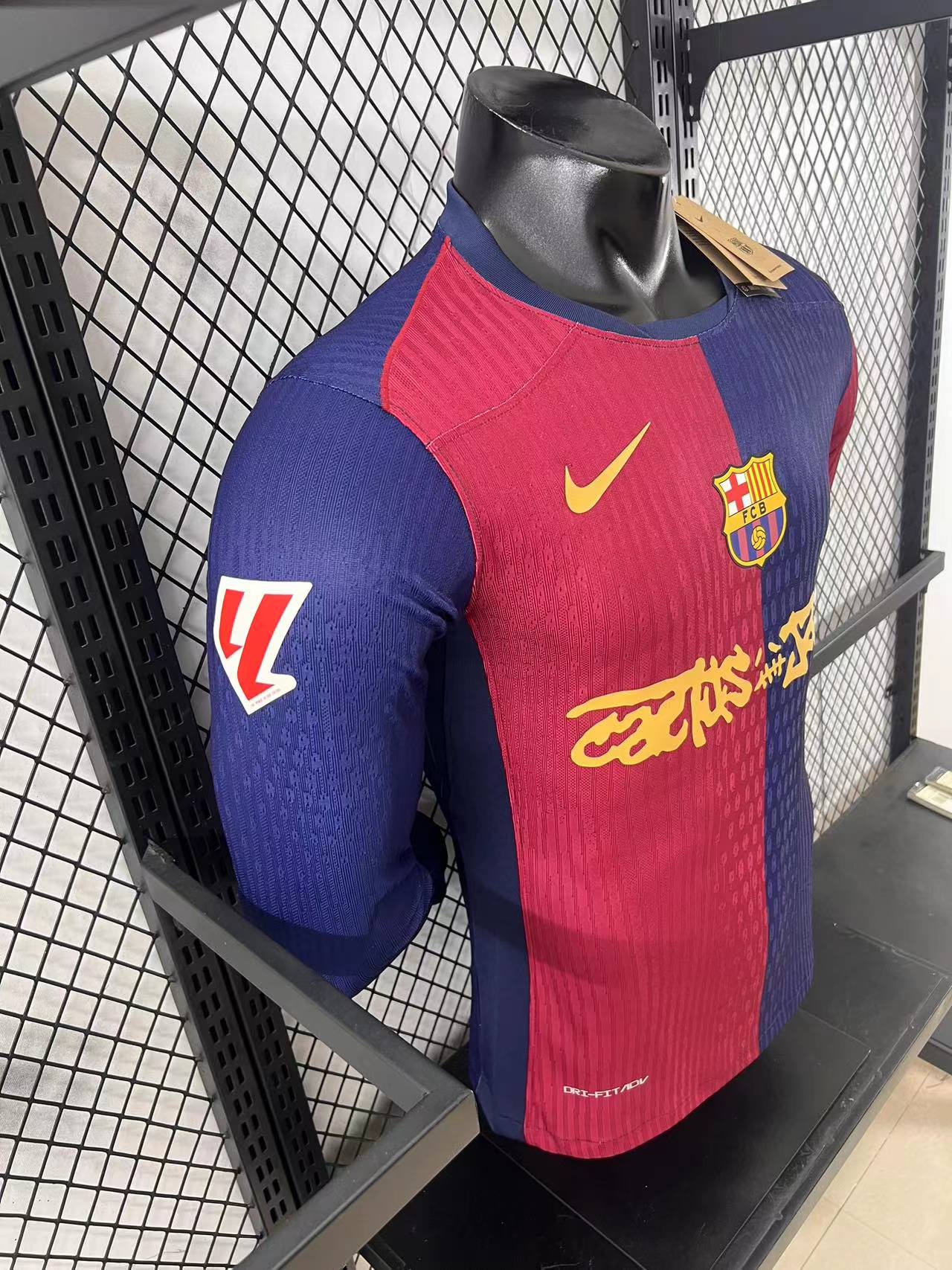 Barcelona 2025/26 Travis Scott Authentic Player Long Sleeve [Slim Fit]