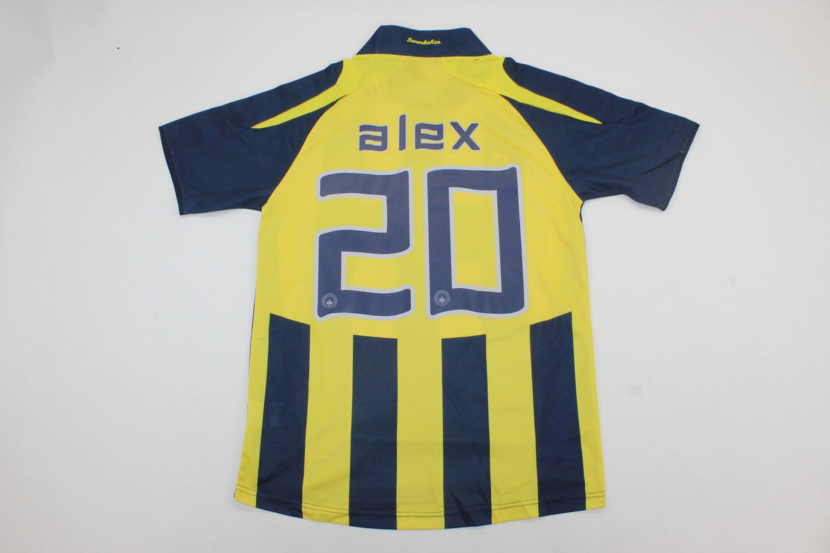 Fenerbahce 07-08 Retro Jersey home Alex #20