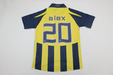 Fenerbahce 07-08 Retro Jersey home Alex #20