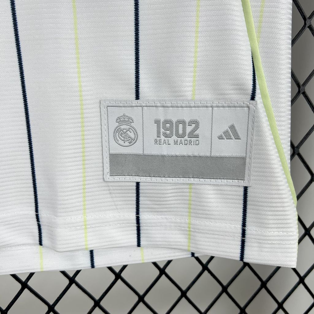 Real Madrid Home Jersey 2025/26 - Version Baseball US Pack [Slim Fit]