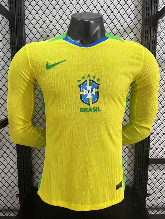 Brazil 2025/26 Authentic Player [Slim Fit] Player [Slim Fit] Player [Slim Fit] Player Long Sleeve Brasil [Slim Fit]
