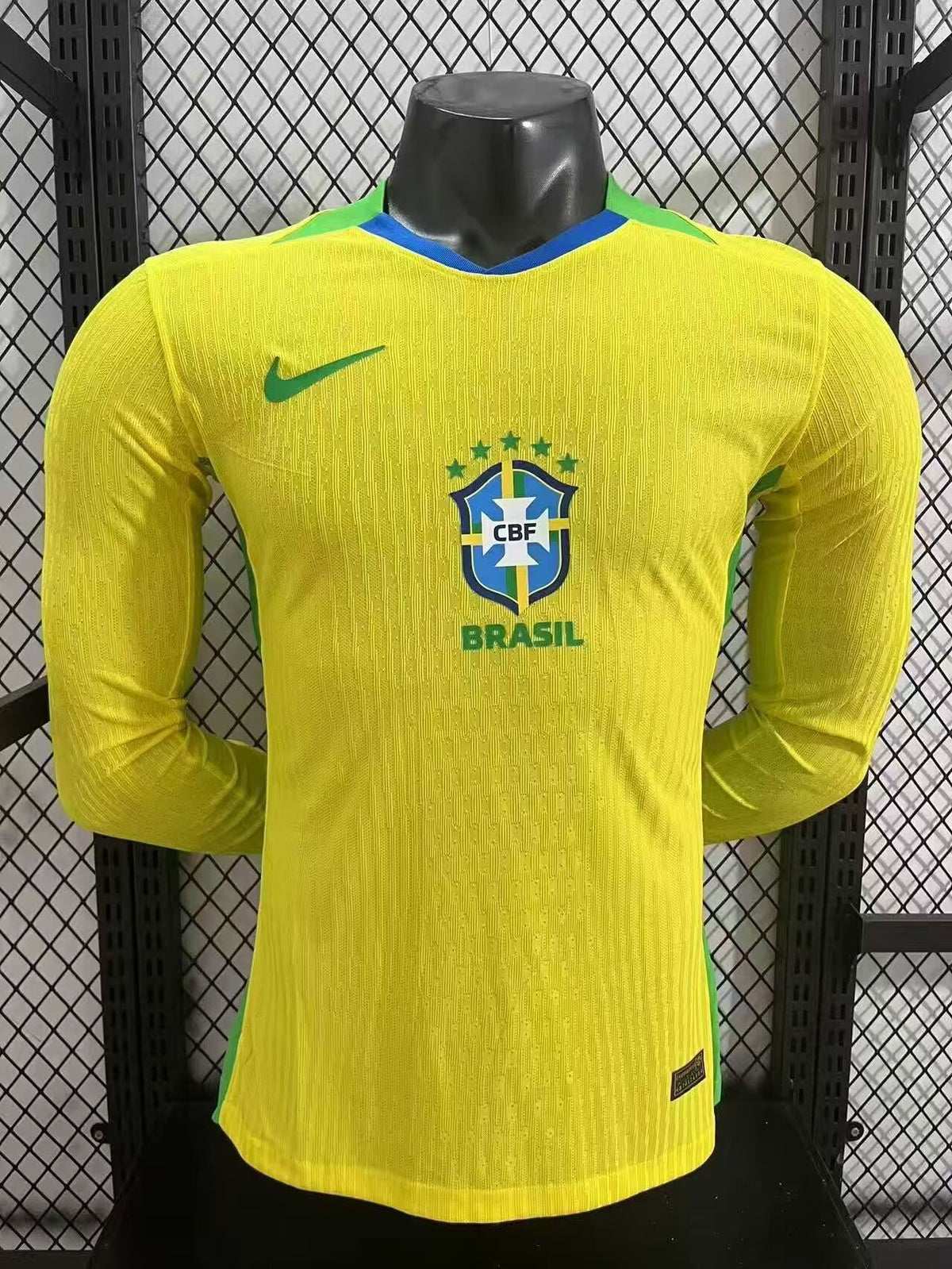 Brazil 2025/26 Authentic Player Long Sleeve Brasil [Slim Fit]