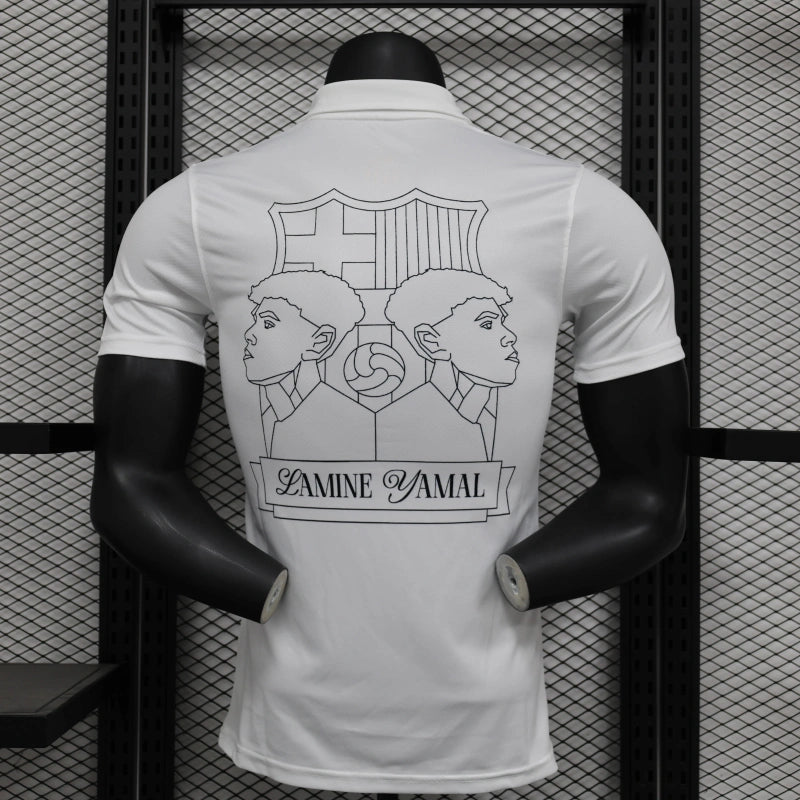 Barcelona 25/26 Special Edition Jersey - White - Player Version - Slim Fit