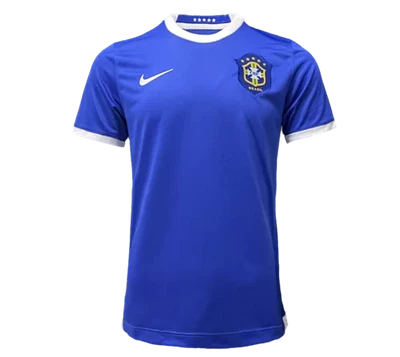 Brazil 2006 II Away Jersey - Retro Version