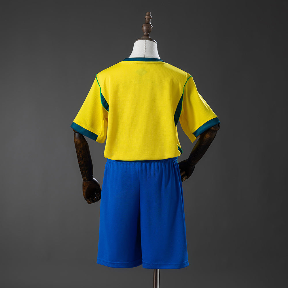 Conjunto Infantil Brazil World Cup 2026 Kit Kids