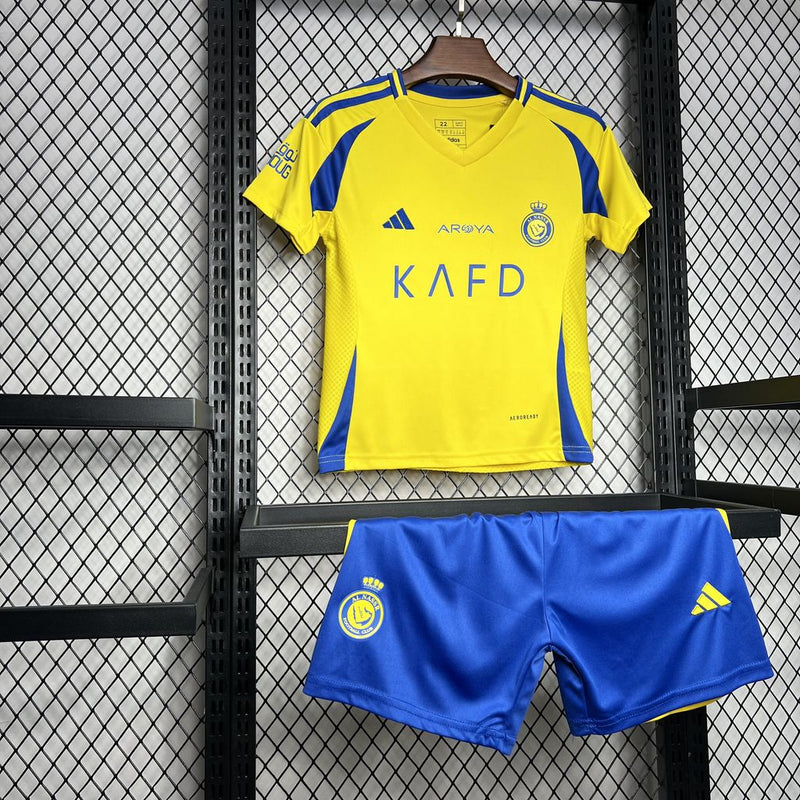 Al-Nassr 2024/25 Home Kids Kit - Adidas