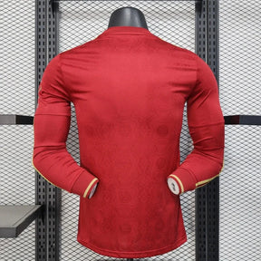 Player Version Bayern Munich 25/26 125th Anniversary Long Sleeve Jersey - Slim Fit