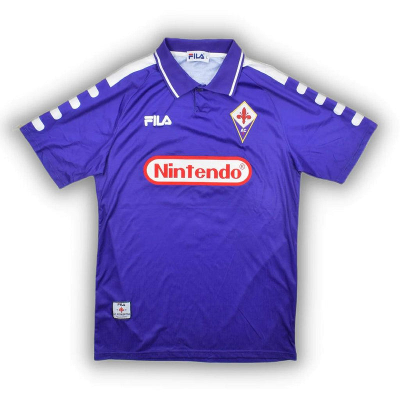 Fiorentina Home  Retro Jersey 1998/99