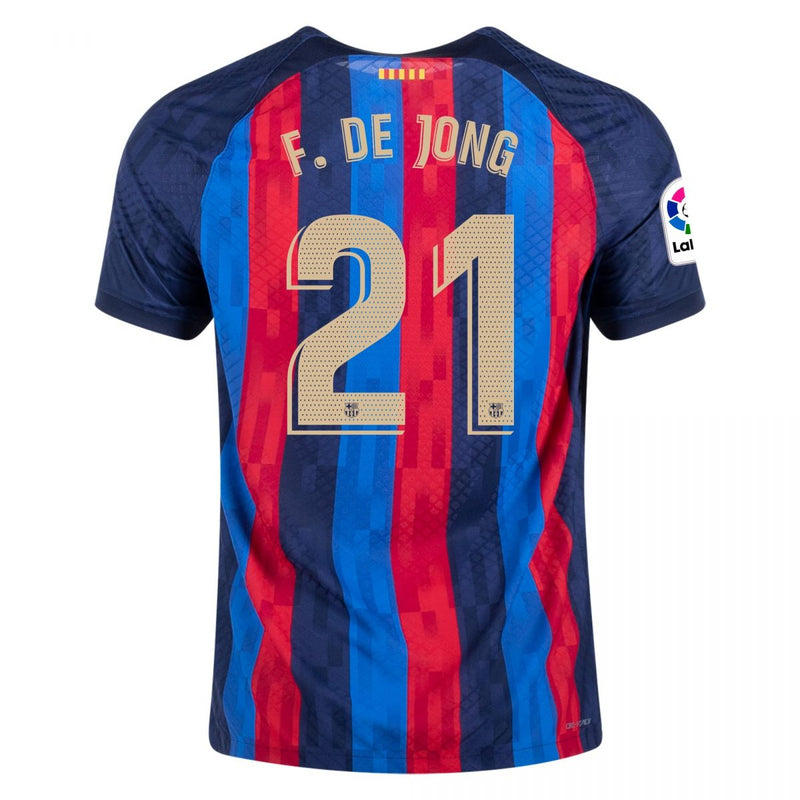 Frenkie de Jong Barcelona 22/23 Player [Slim Fit] I Home Jersey - Nike