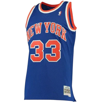 mitchell E Ness New York knicks Swingman-Azul