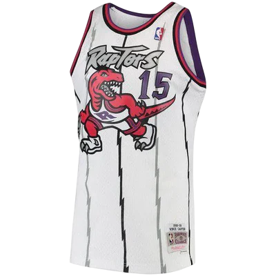 cl��ssica mitchell E Ness Toronto Raptors Swingman- Branco