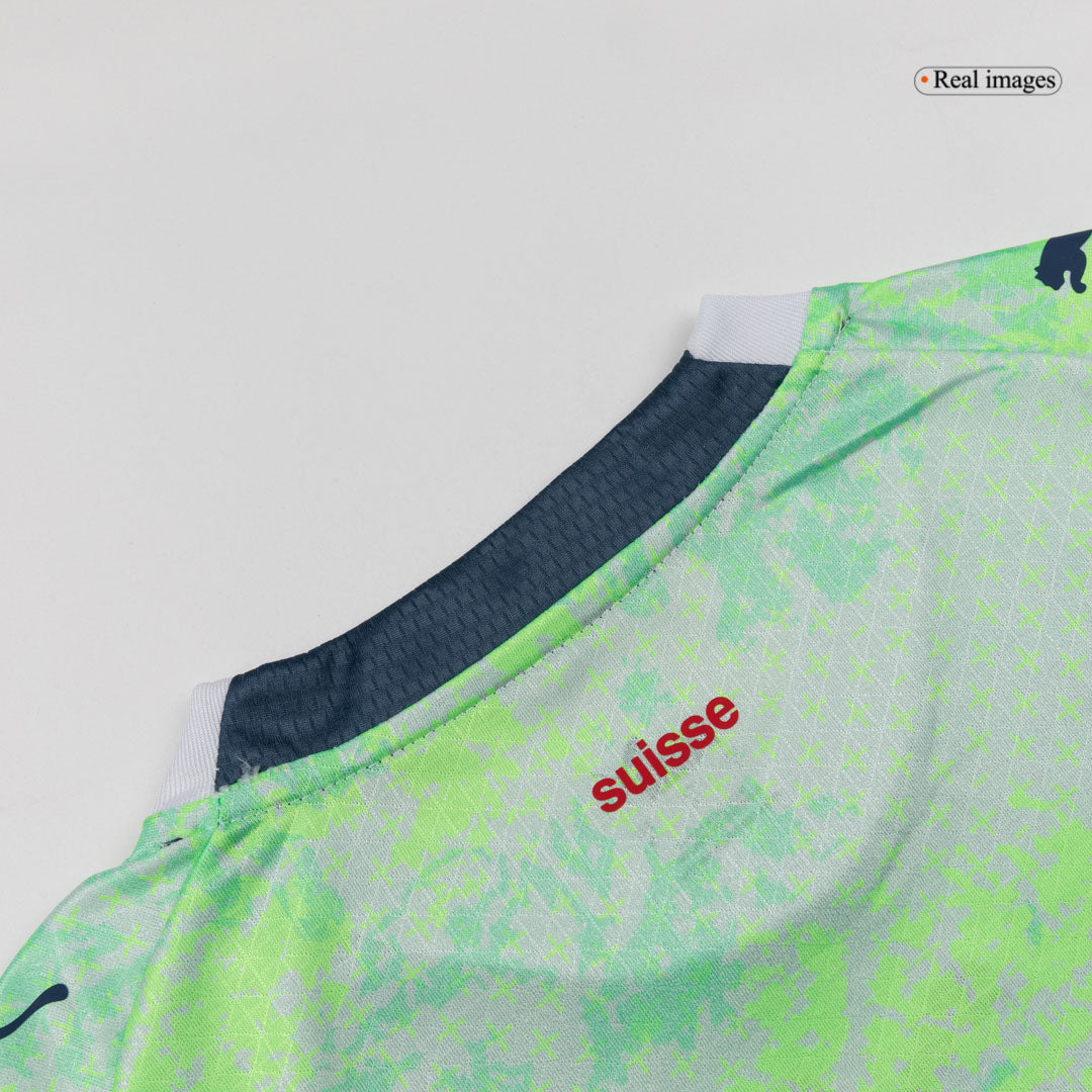 Switzerland Away Player Version Jersey World Cup 2026 [Slim Fit] - Jersey Zone