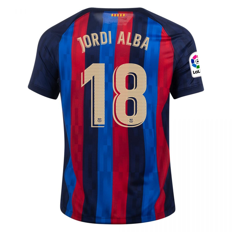 Jordi Alba Barcelona 22/23 I Home Jersey - Nike