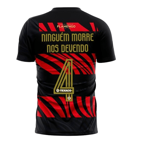 Flamengo Ninguém Morre Nos Devendo Masculino - Fan Version