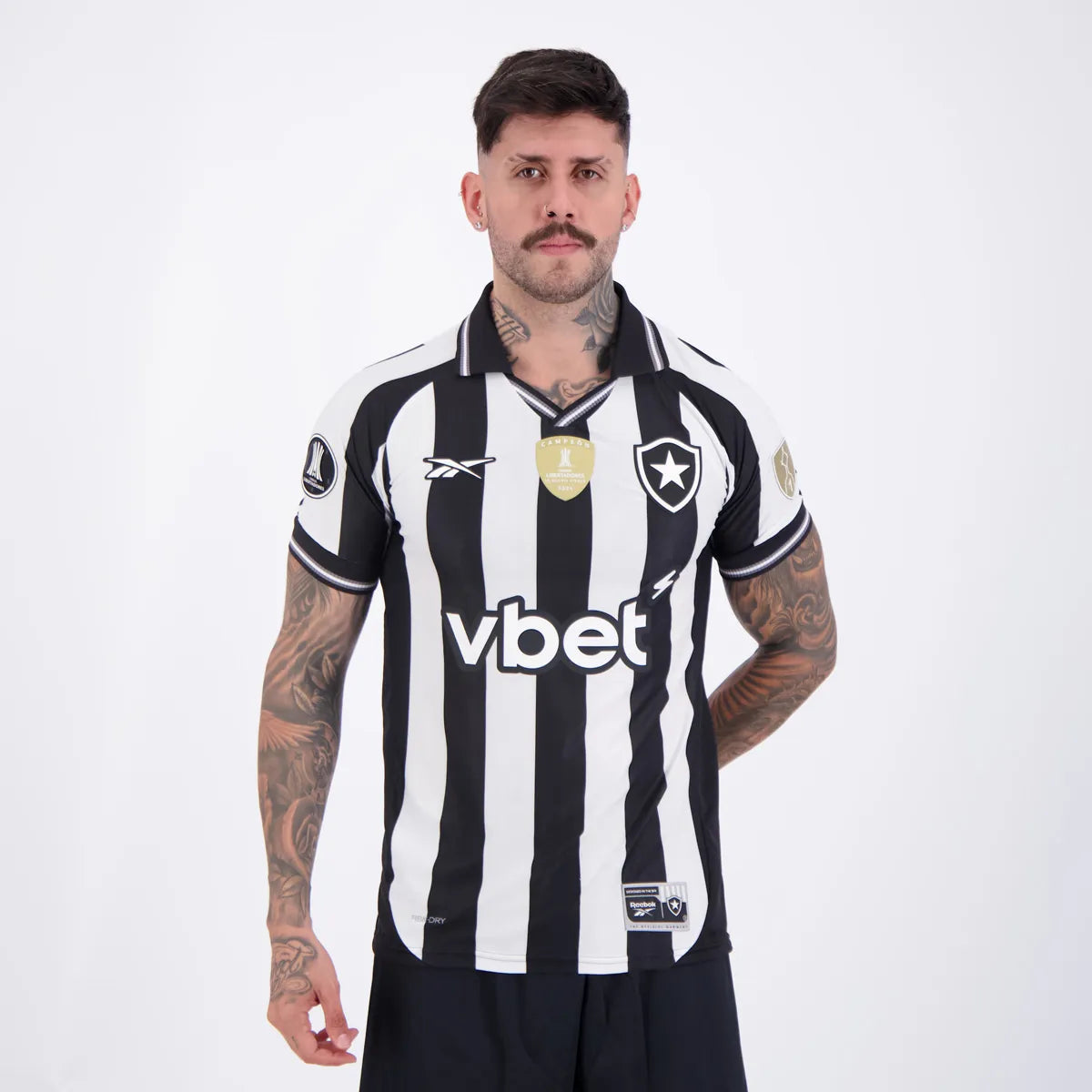 Reebok Botafogo Home 2025 Libertadores Champion 2024 Jersey