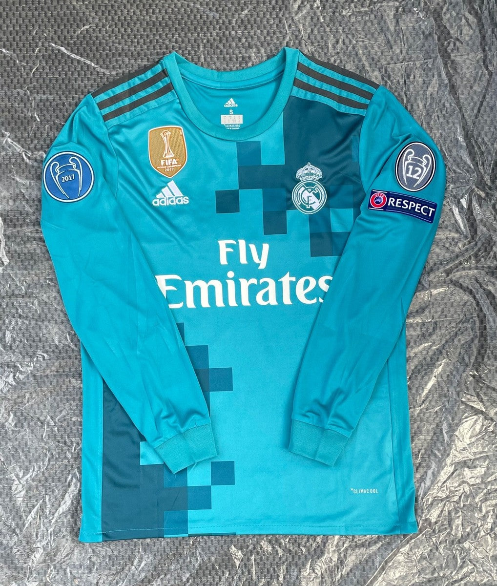 Real Madrid 17/18 III Third Jersey - Long Sleeve Retro Ronaldo #7