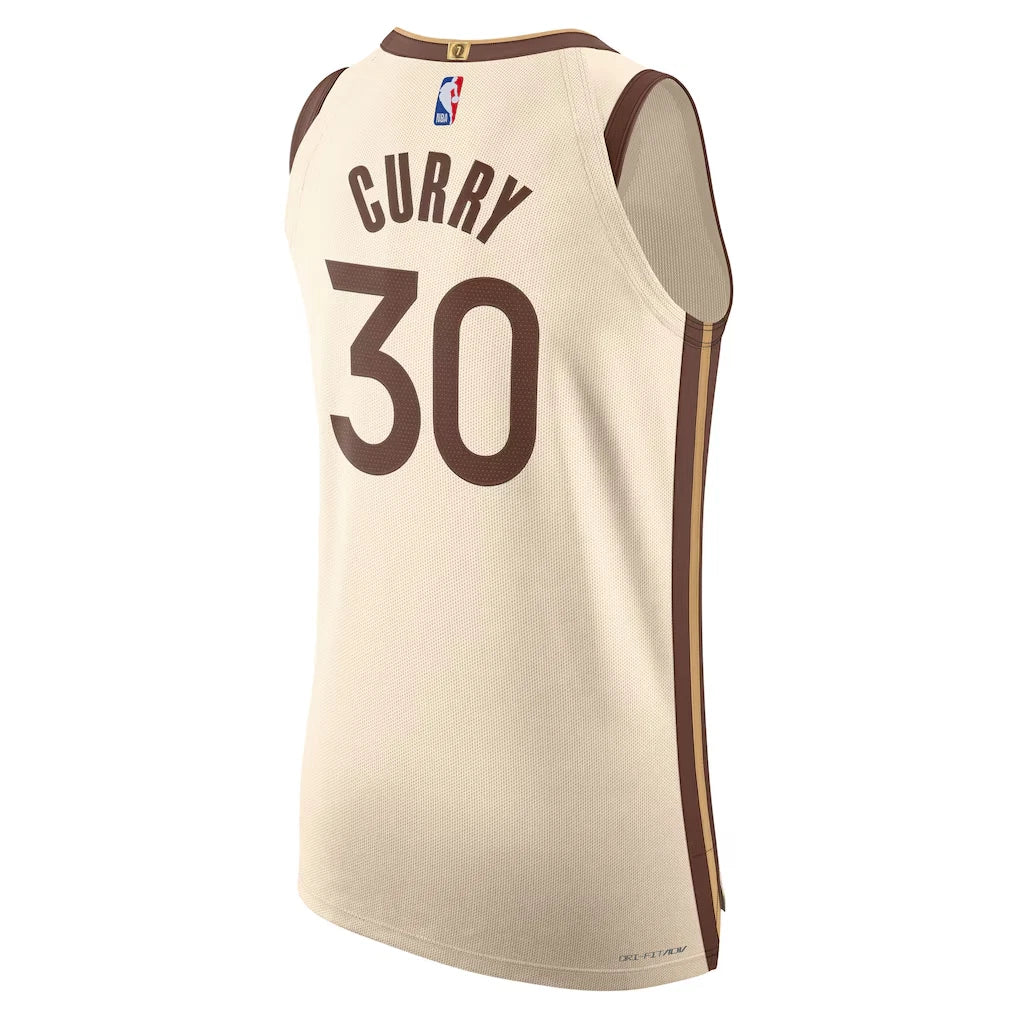 Golden State Warriors Stephen Curry 2025 City Edition Jersey 58 NBA