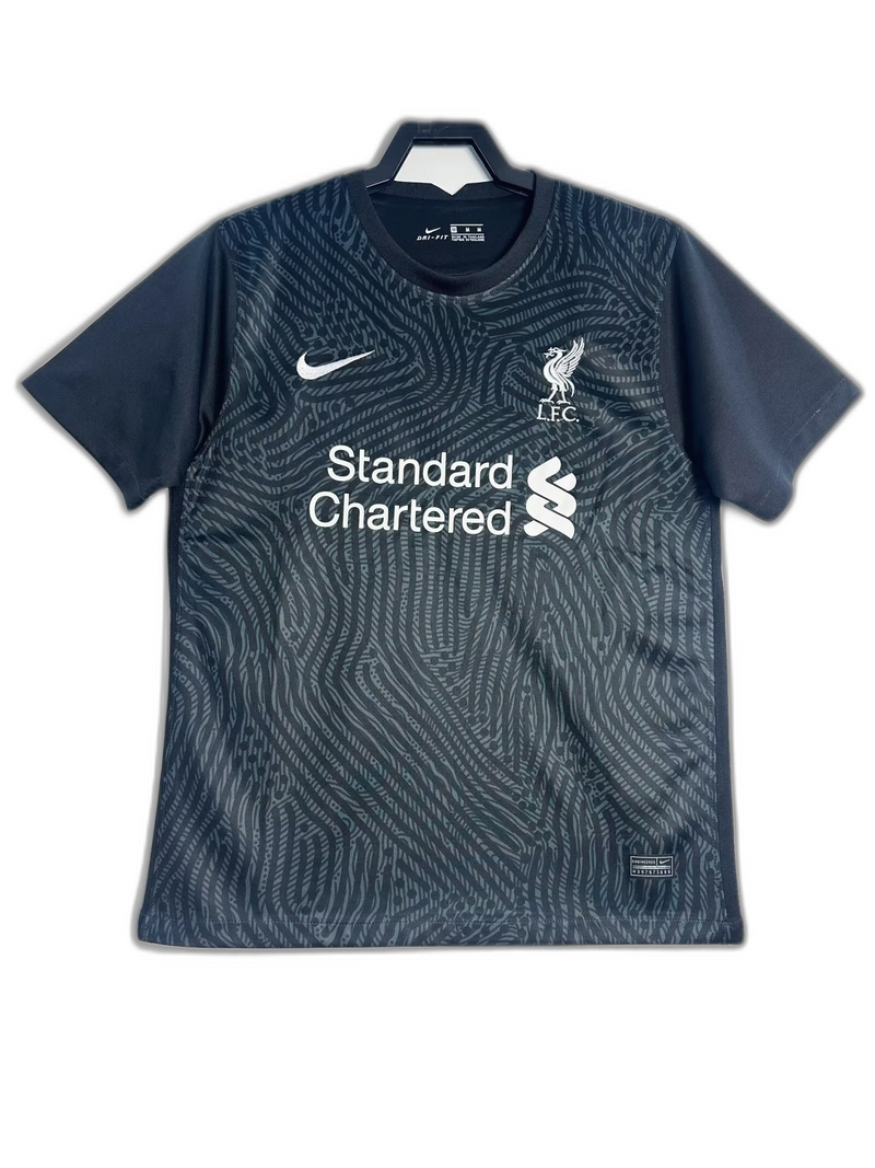 Liverpool 20/21 Goalkeeper Black Jersey - Retro Version