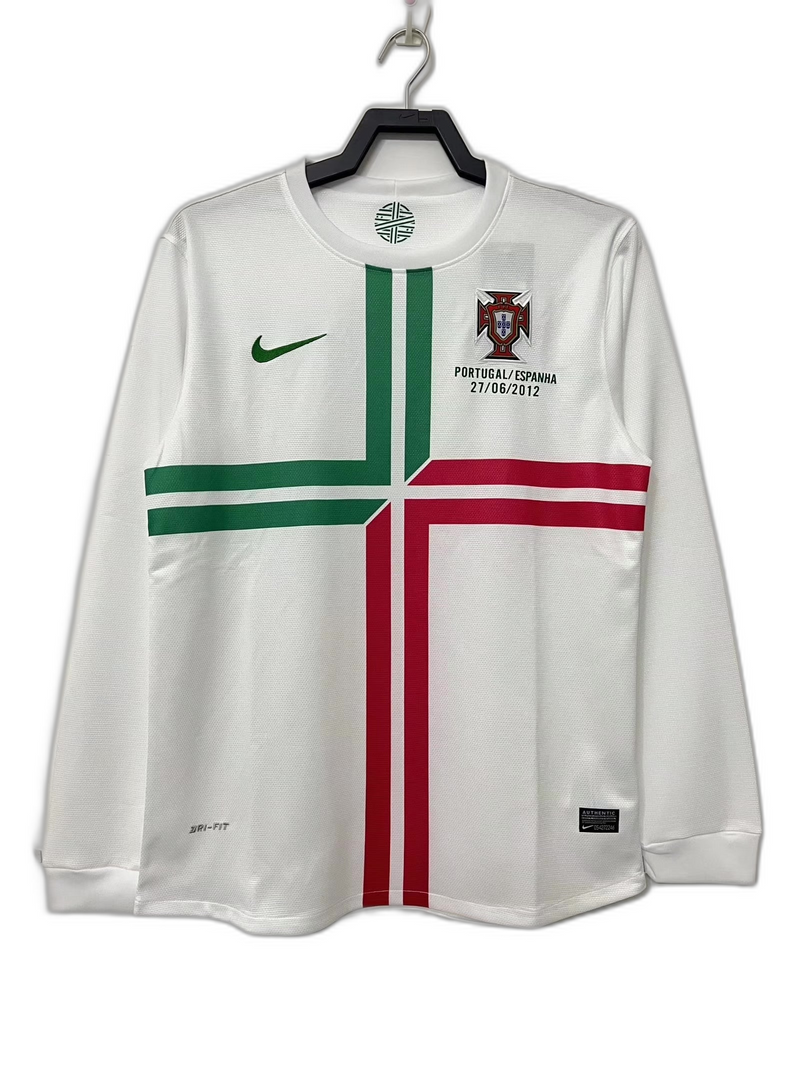 Portugal 2012 II Away Jersey - Long Sleeve Retro Version