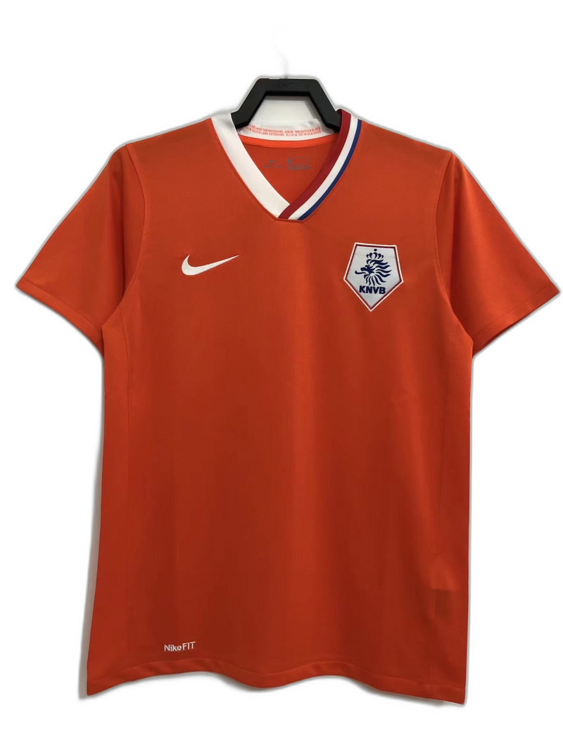 Netherlands 2008 I Home Jersey - Retro Version