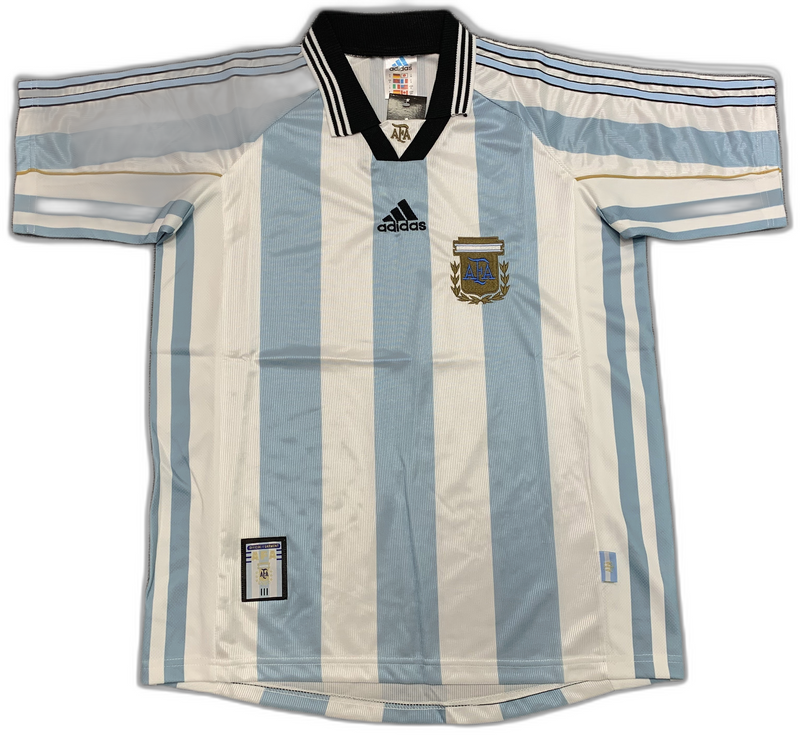 Argentina 1998 I Home Jersey - Retro Version