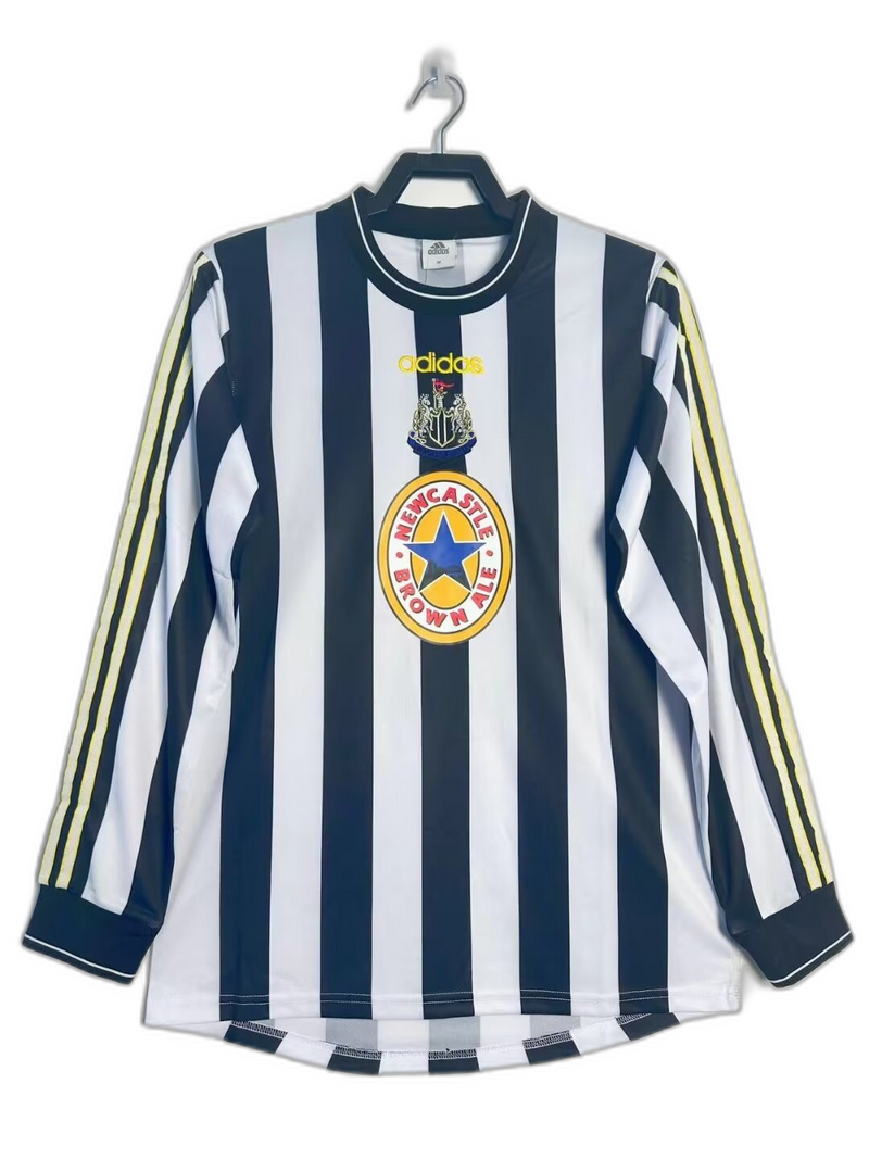 Newcastle United 97/99 I Home Jersey - Long Sleeve Retro Version