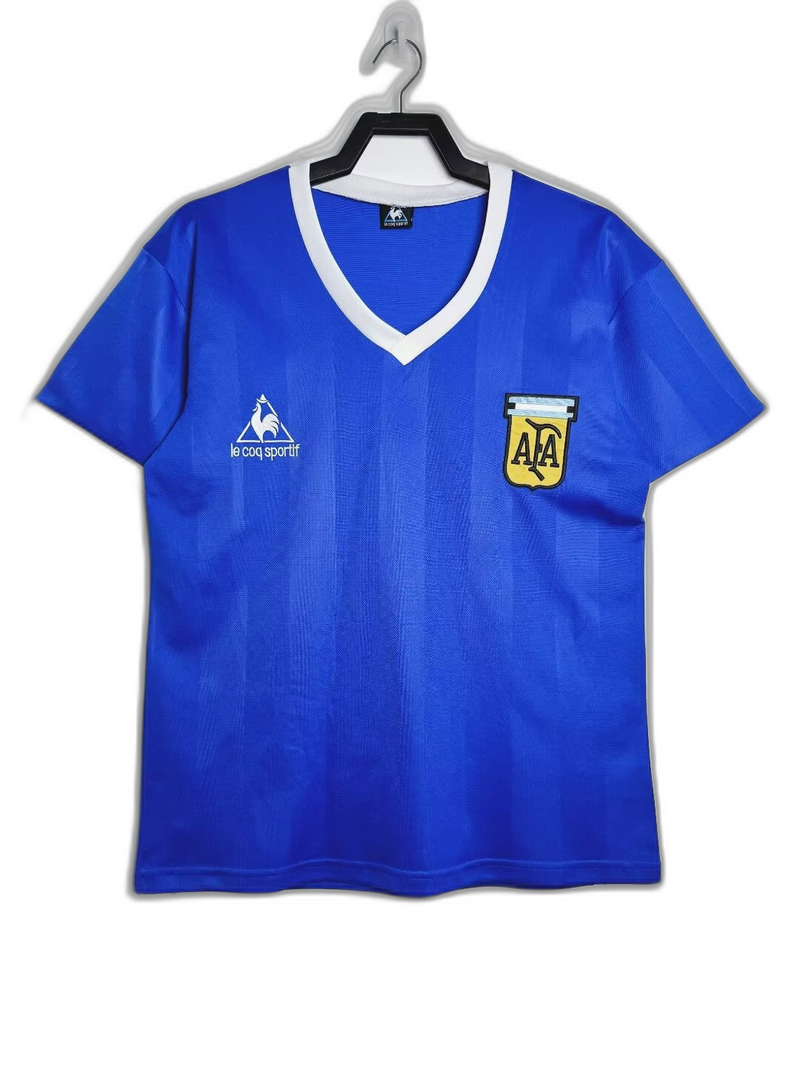 Argentina 1986 II Away Jersey - Retro Version