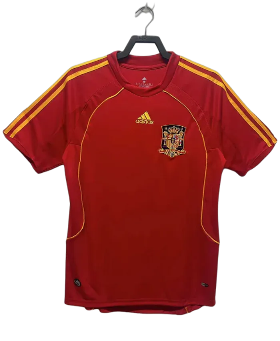 Spain 2008 I Home Jersey - Retro Version