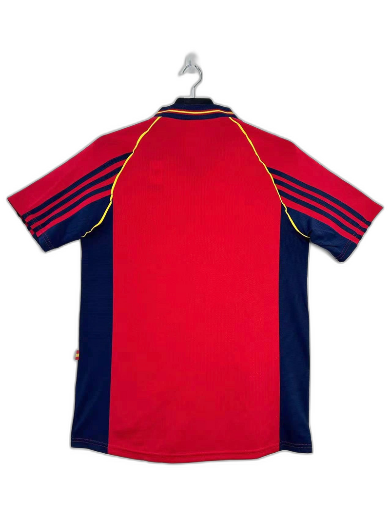 Spain 1998 I Home Jersey - Retro Version