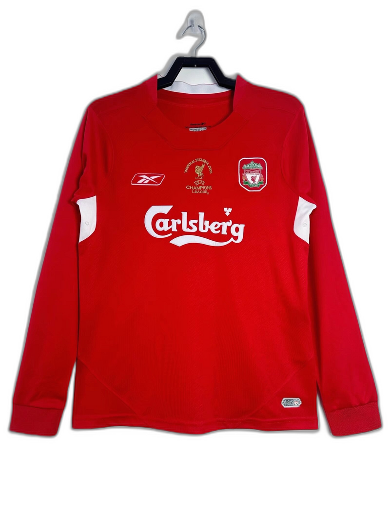 Liverpool 04/05 I Home Jersey - Long Sleeve Retro Version