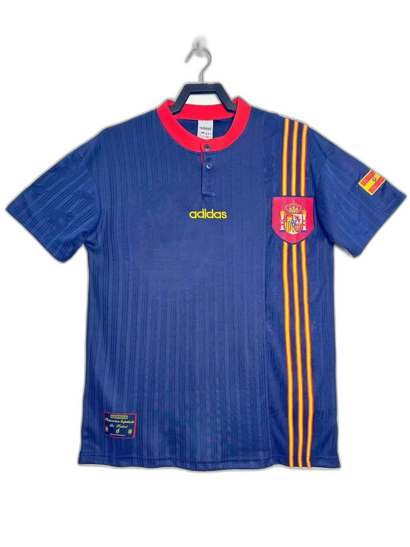 Spain 1996 III Third Jersey - Retro Version