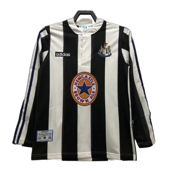 Newcastle United 95/97 I Home Jersey - Long Sleeve Retro Version