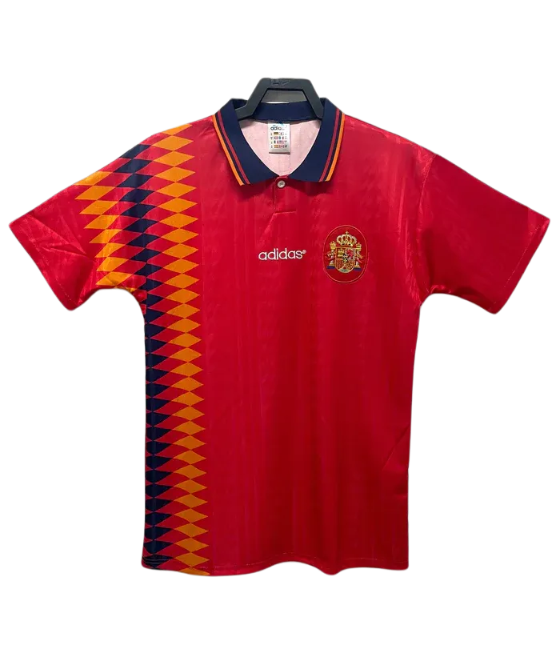 Spain 1994 I Home Jersey - Retro Version