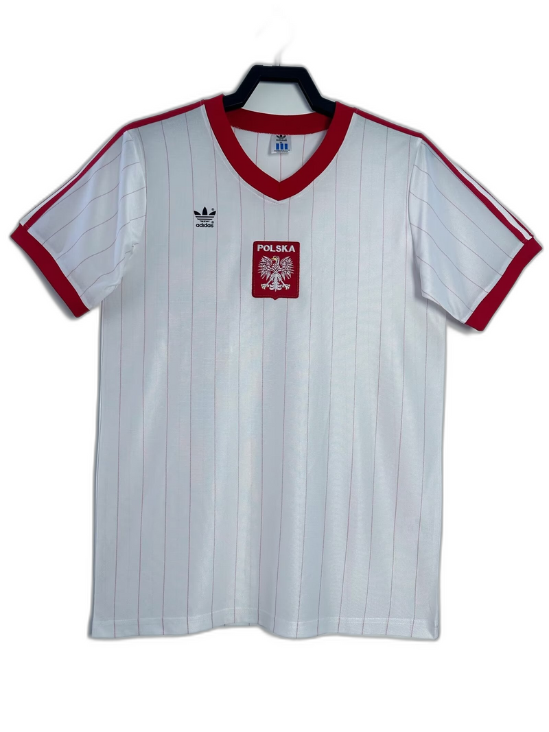 Poland 1982 I Home Jersey - Retro Version