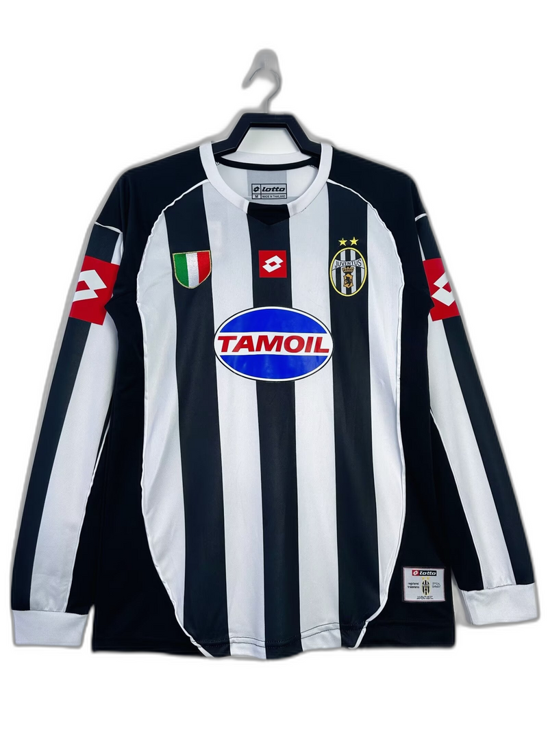 Juventus 02/03 I Home Jersey - Long Sleeve Retro Version