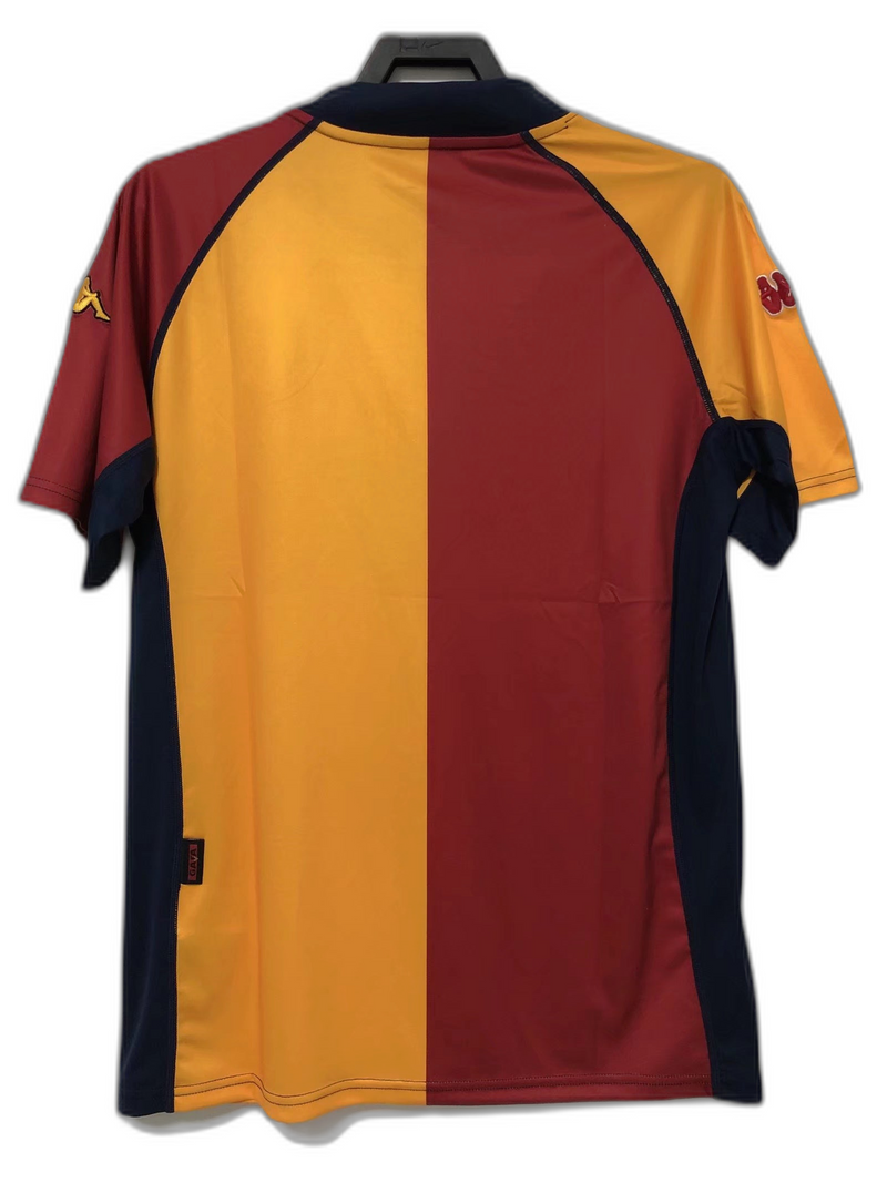 AS Roma 00/01 I Home Jersey - Retro Version