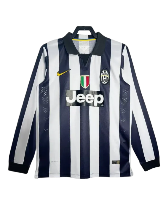 Juventus 14/15 I Home Jersey - Long Sleeve Retro Version