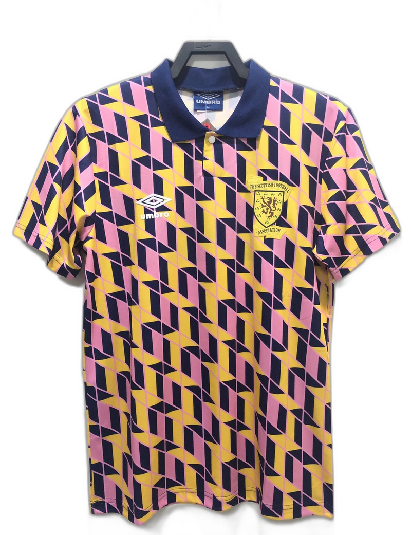 Scotland 88/89 Yellow Jersey - Retro Version