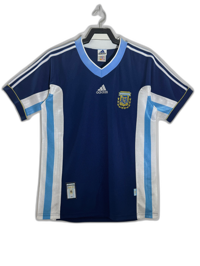 Argentina 1998 II Away Jersey - Retro Version