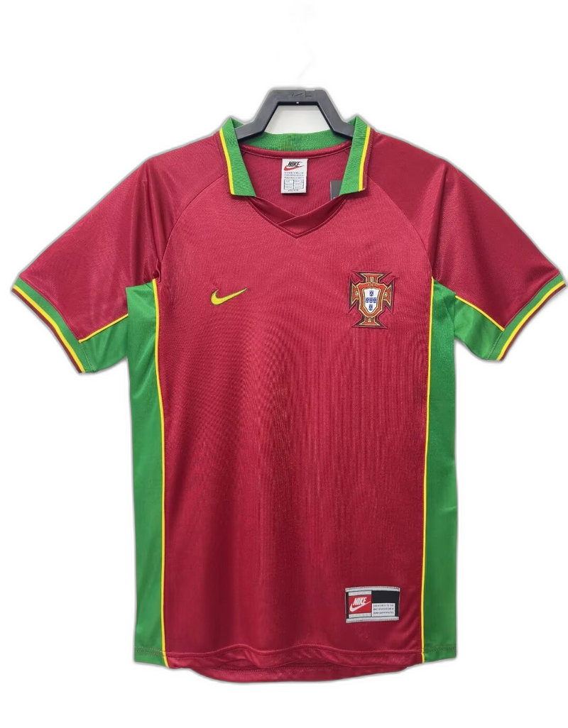 Portugal 1998 I Home Jersey - Retro Version