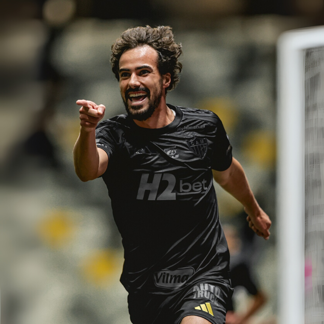 Camisa Atlético Mineiro All Black 2025/26 - Galo na Veia - All Sponsor